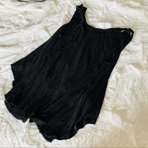 FP Black Ruffle Tank - Picture 5 of 5